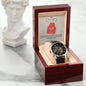 Men's Openwork Watch - To My Amazing Husband