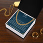 Cuban Link Chain - To My Awesome Dad