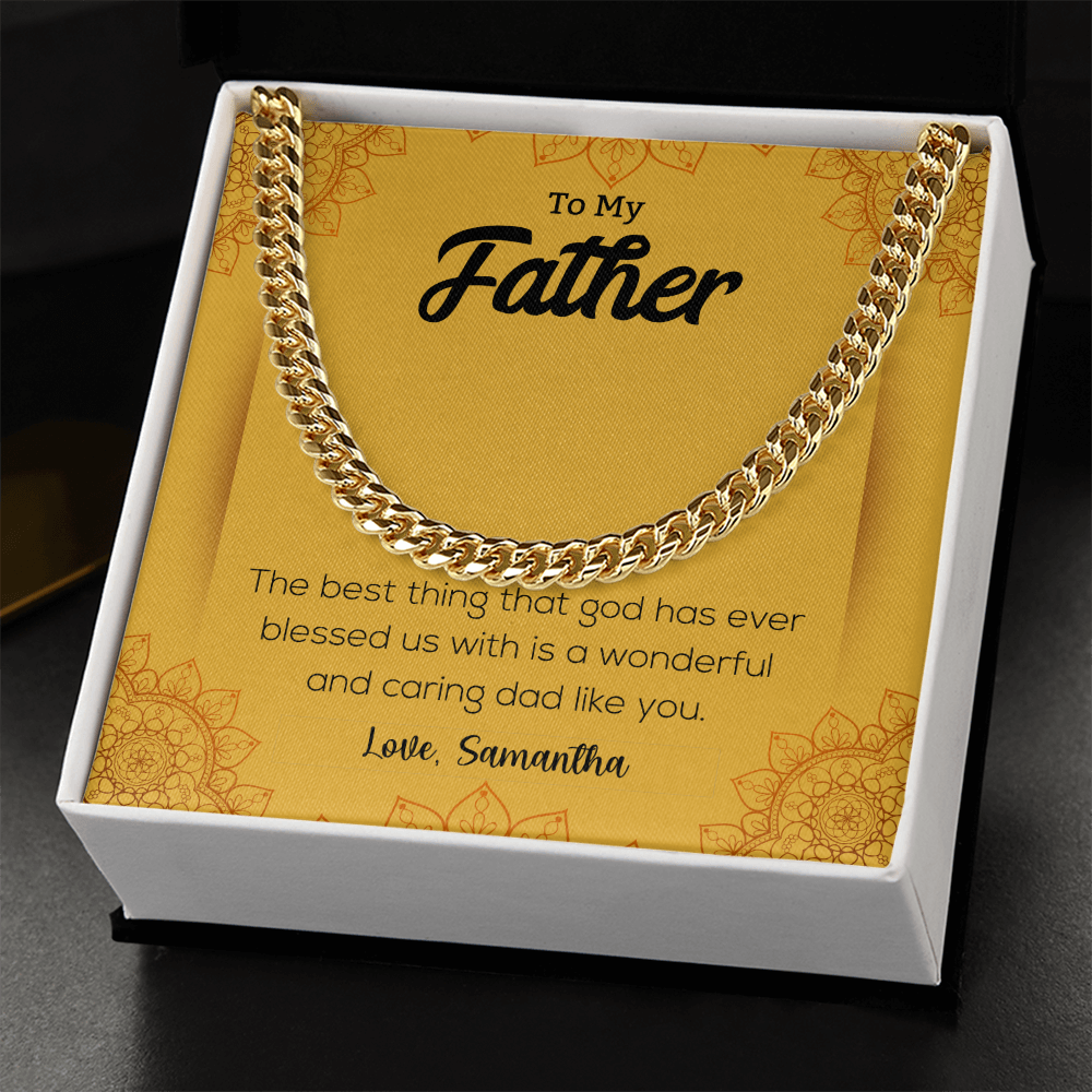 Cuban Link Chain - To My Father