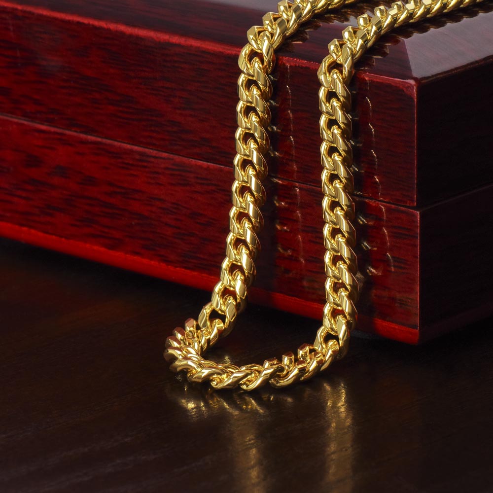 Cuban Link Chain - Best Dad Ever