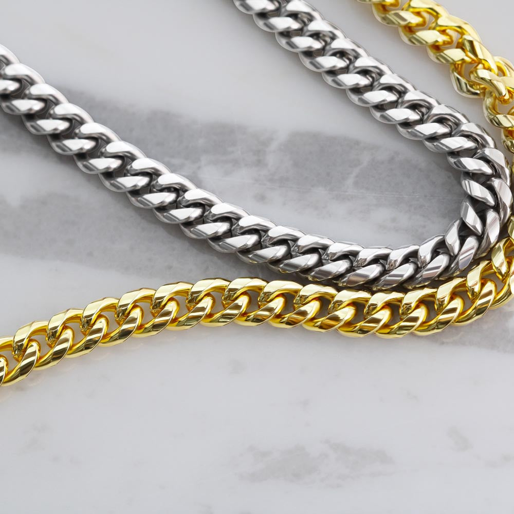 Cuban Link Chain - Best Dad Ever