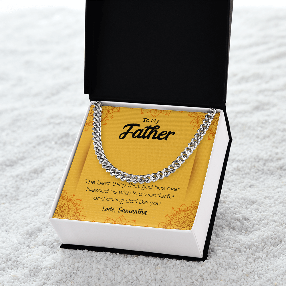 Cuban Link Chain - To My Father