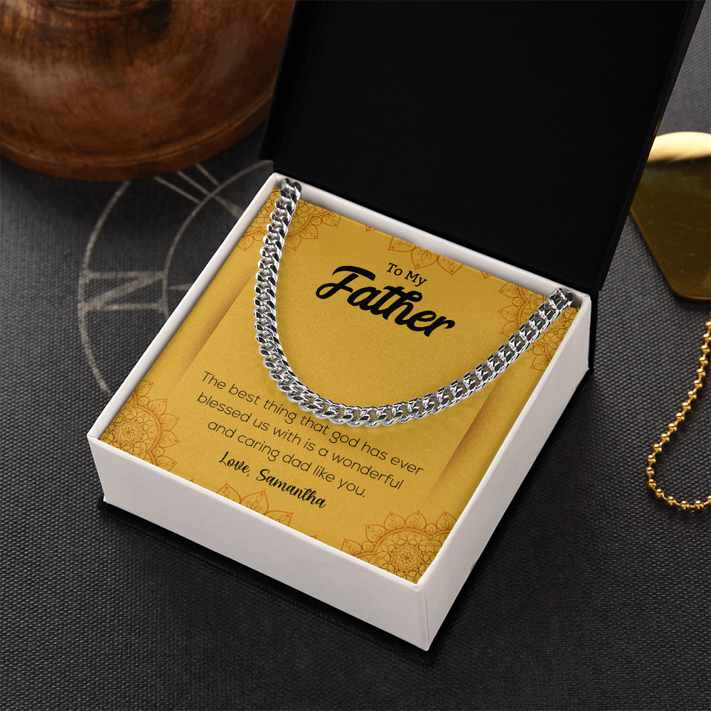 Cuban Link Chain - To My Father