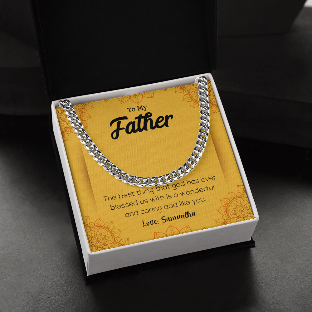 Cuban Link Chain - To My Father