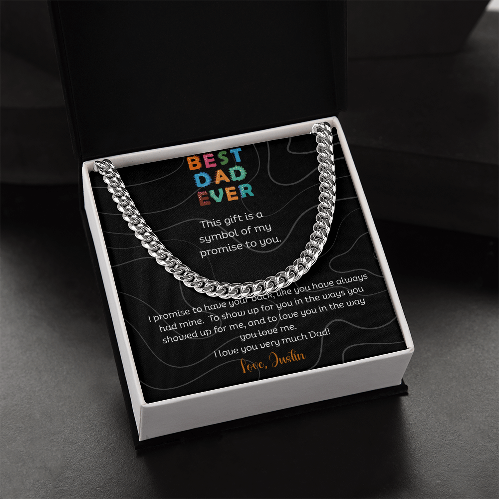 Cuban Link Chain - Best Dad Ever