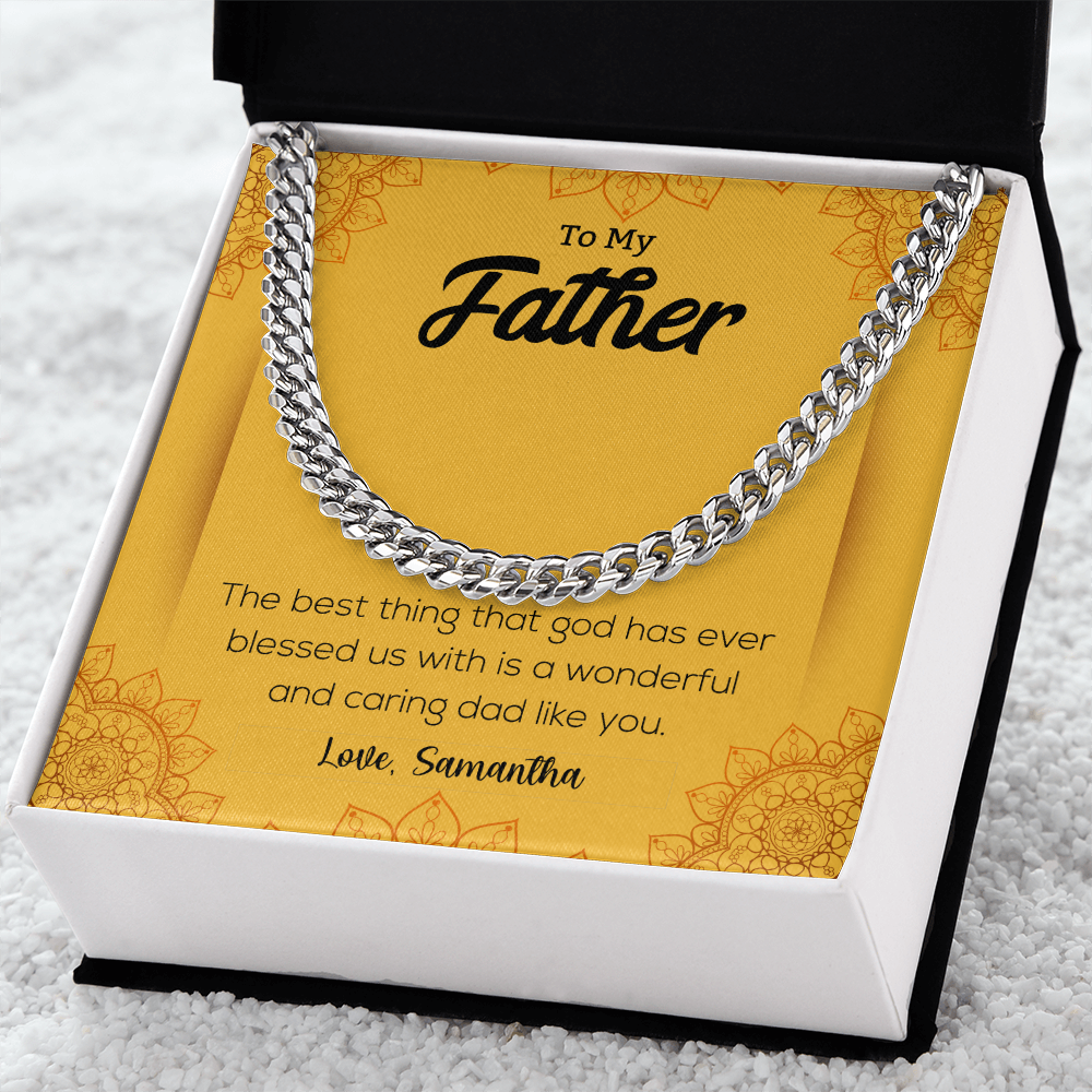 Cuban Link Chain - To My Father