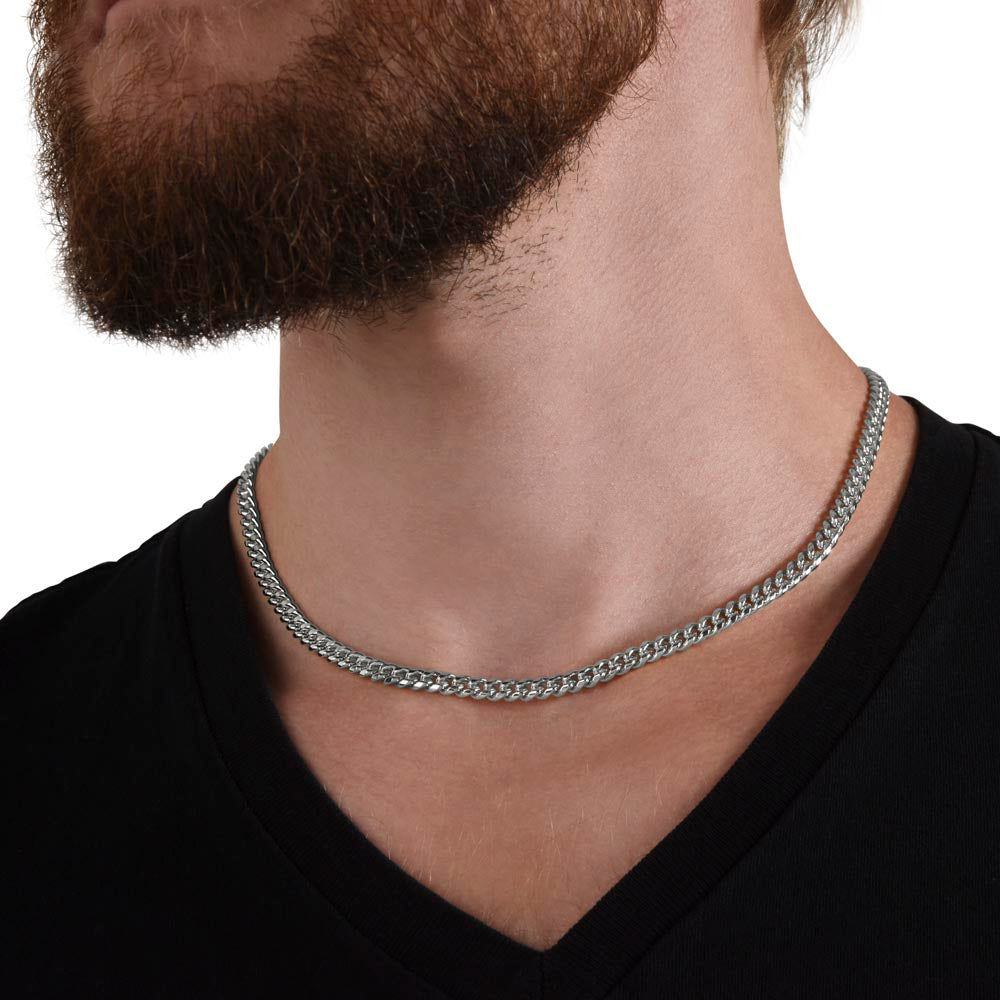 Cuban Link Chain - To My Father