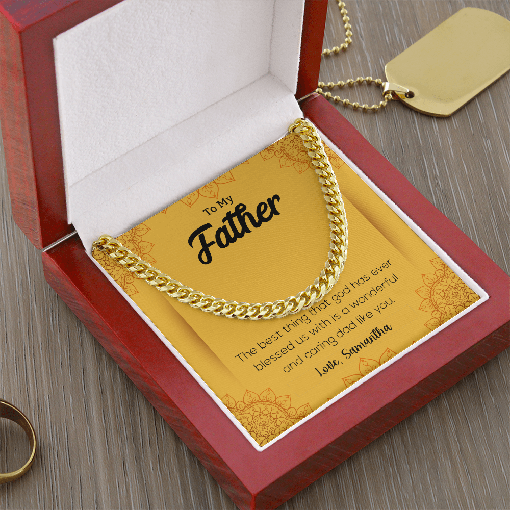 Cuban Link Chain - To My Father