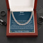 Cuban Link Chain - To My Awesome Dad