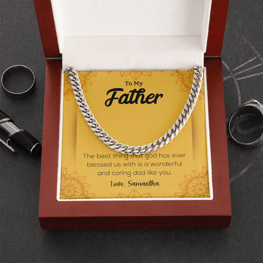 Cuban Link Chain - To My Father