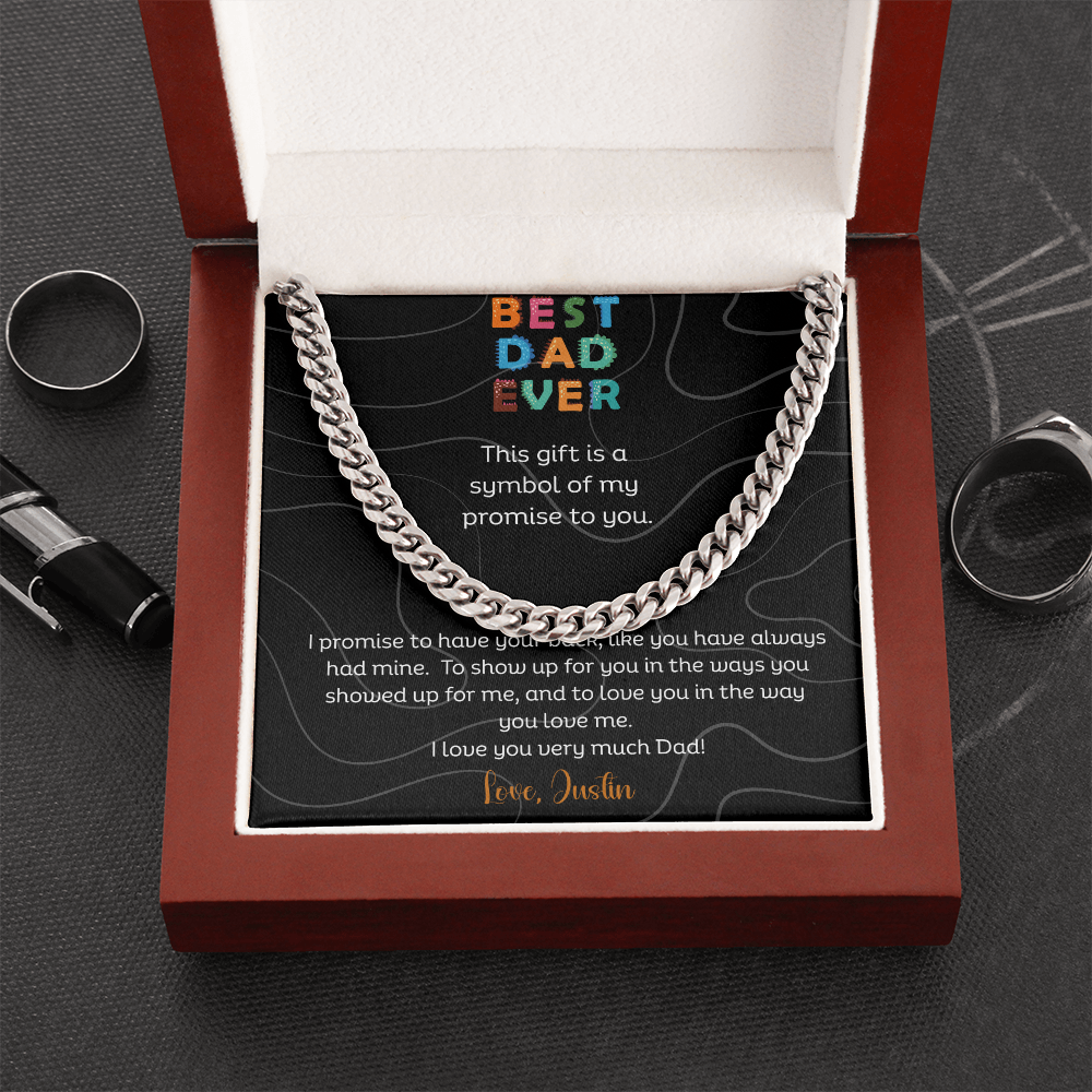 Cuban Link Chain - Best Dad Ever