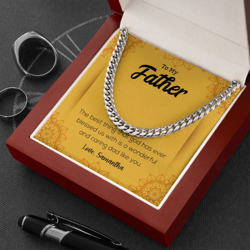 Cuban Link Chain - To My Father