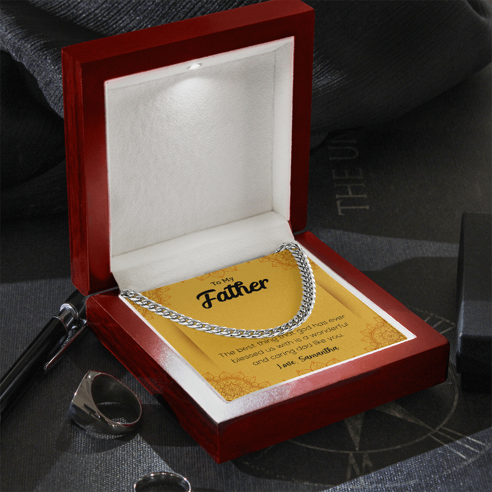 Cuban Link Chain - To My Father