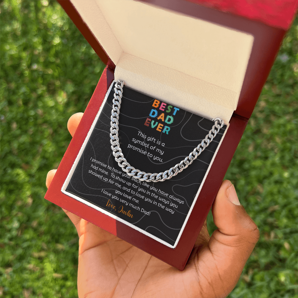 Cuban Link Chain - Best Dad Ever