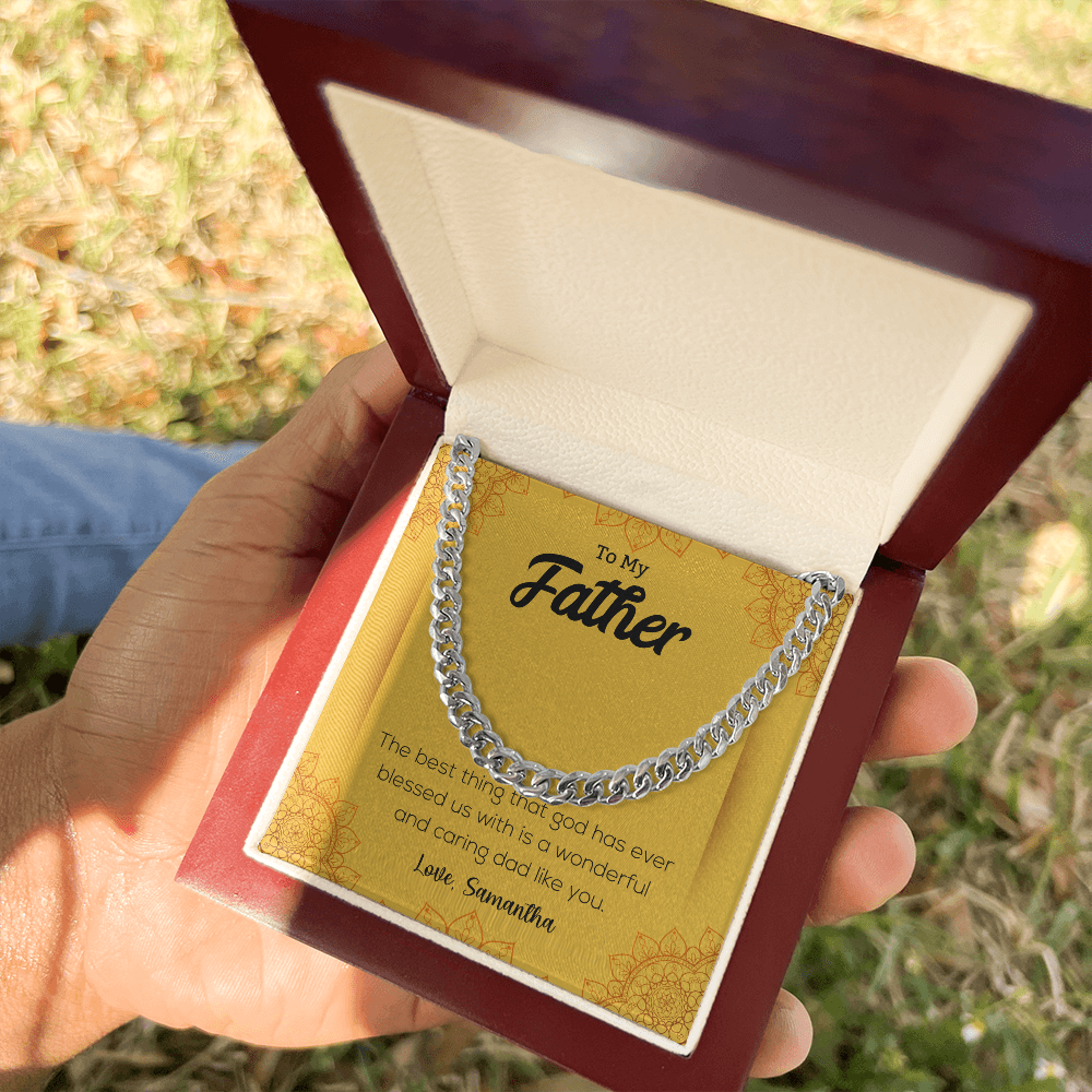 Cuban Link Chain - To My Father