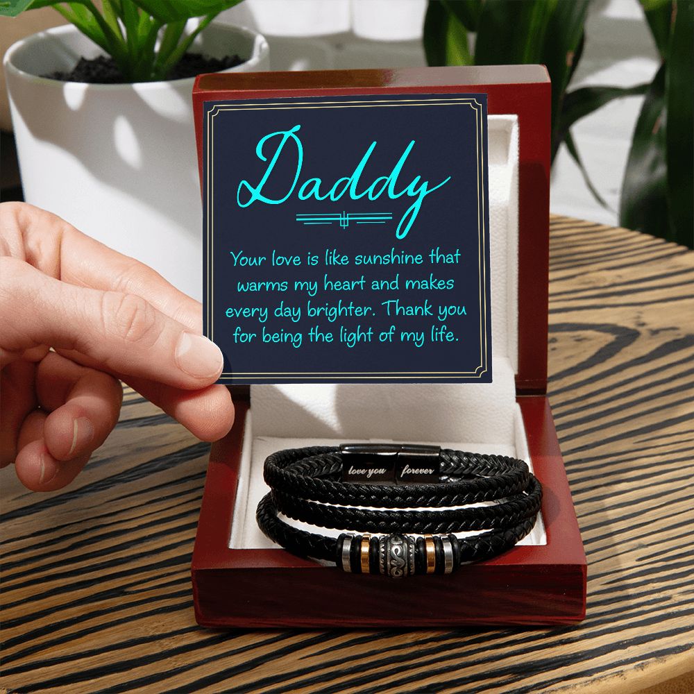 Love You Forever Bracelet - Daddy Your Love Is