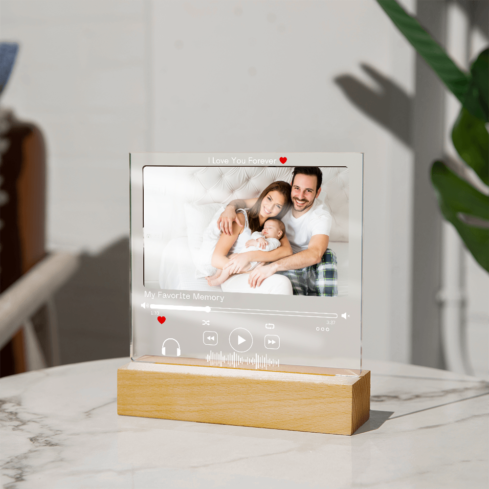 Personalized Spotify Acrylic Plaque