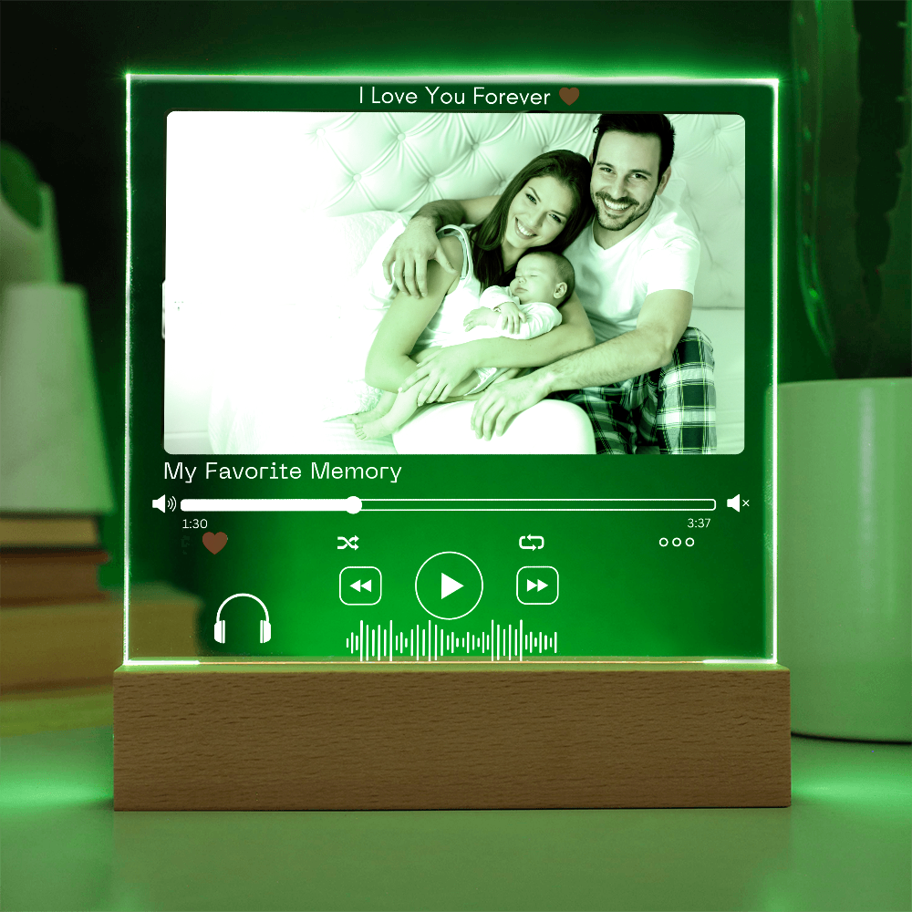 Personalized Spotify Acrylic Plaque