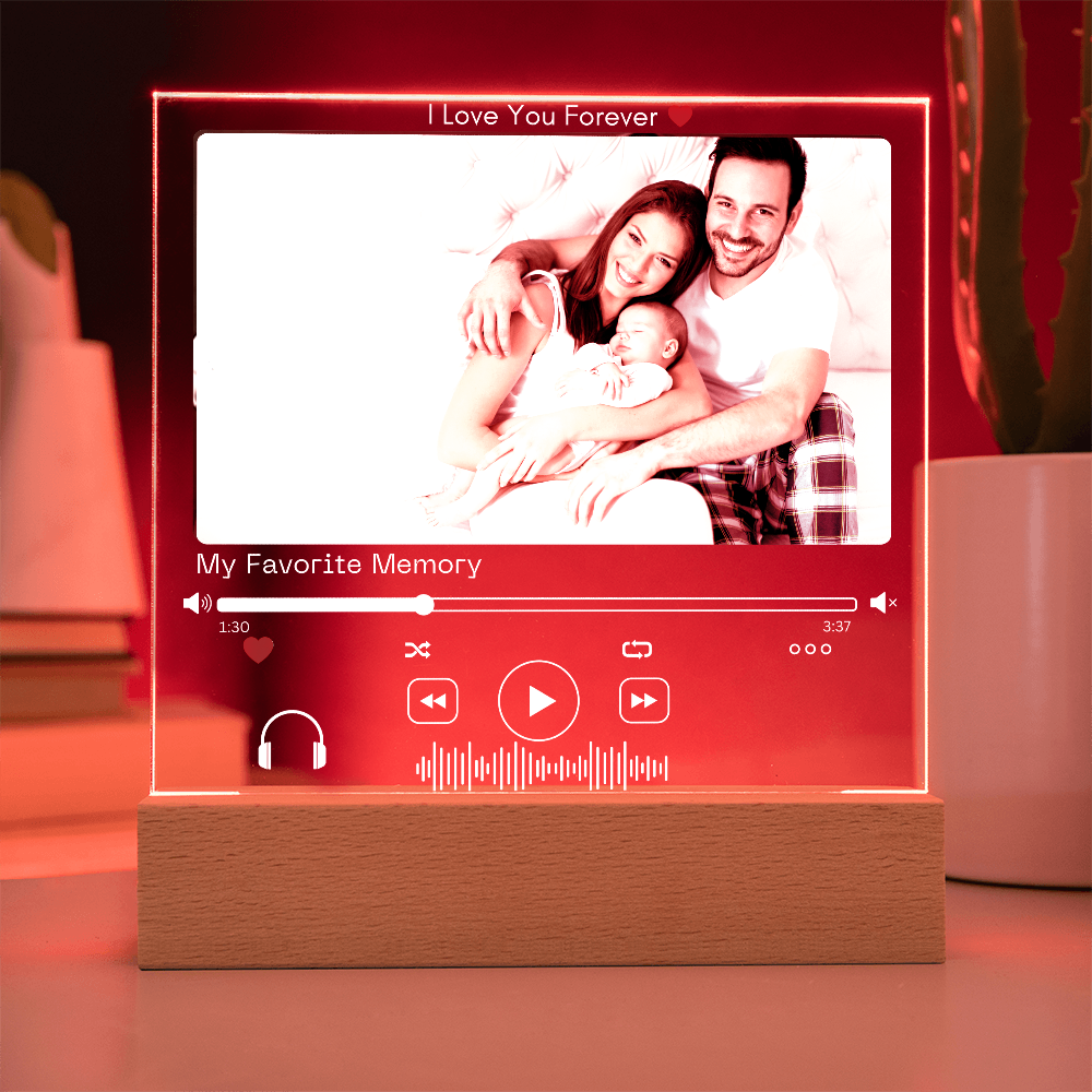Personalized Spotify Acrylic Plaque