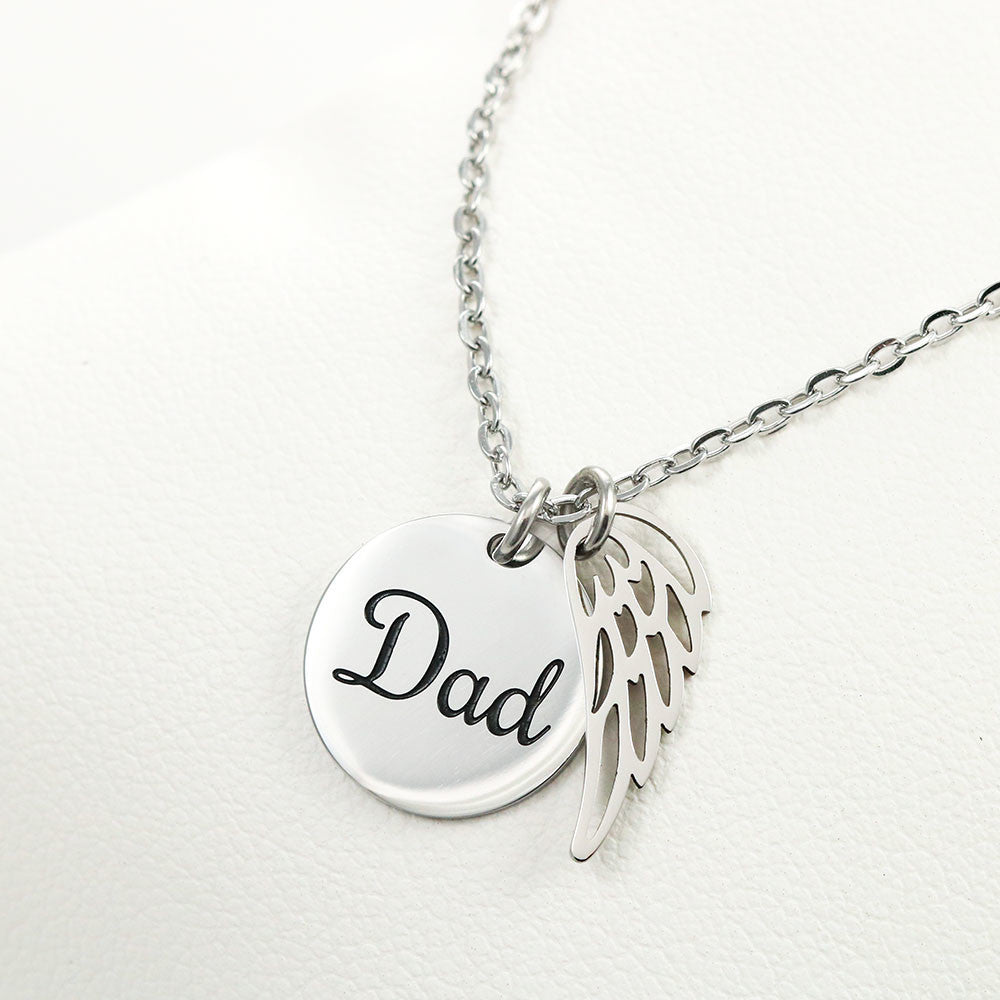Memorial Necklace - Dad (Remembrance Necklace), In Loving Memory