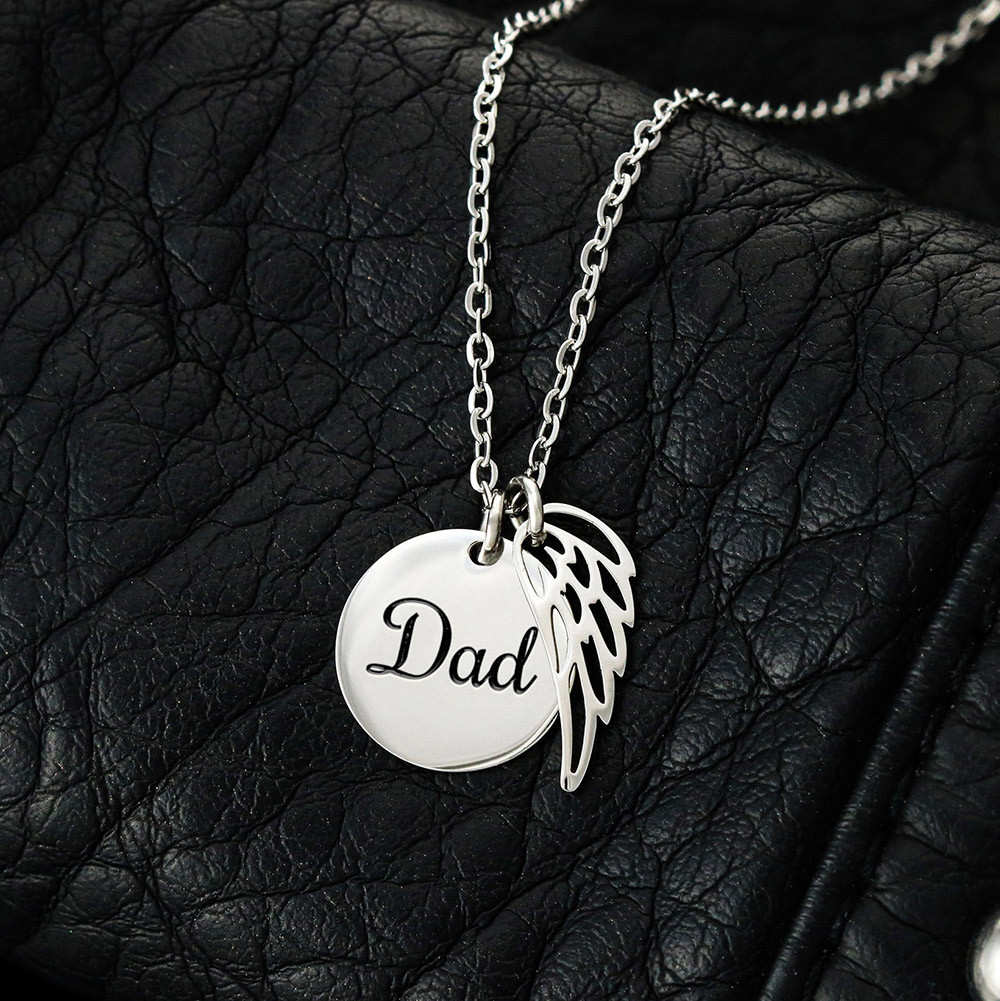 Memorial Necklace - Dad (Remembrance Necklace), In Loving Memory