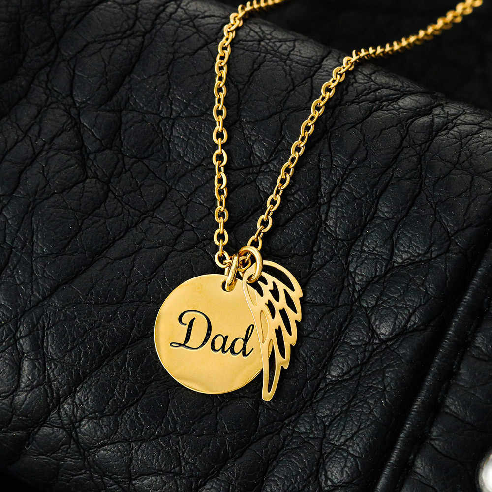 Memorial Necklace - Dad (Remembrance Necklace), In Loving Memory