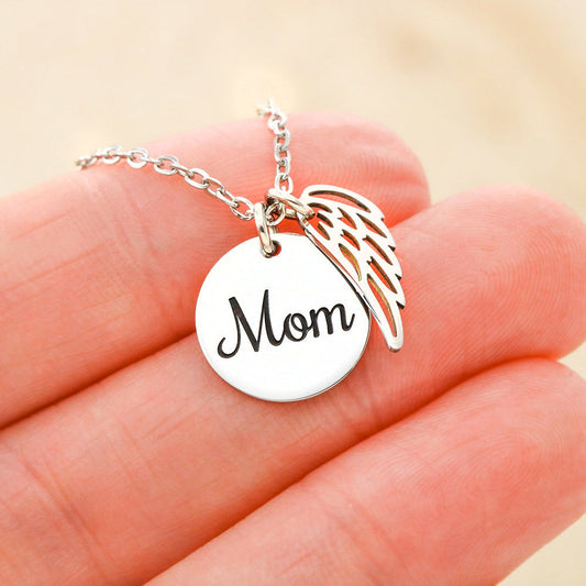 Memorial Necklace - Mom (Remembrance Necklace), In Loving Memory