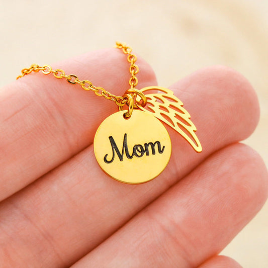 Memorial Necklace - Mom (Remembrance Necklace), God Has You