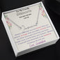 Signature Name Necklace - To My Lovely Granddaughter