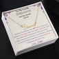 Signature Name Necklace - To My Lovely Granddaughter - Love, Nana