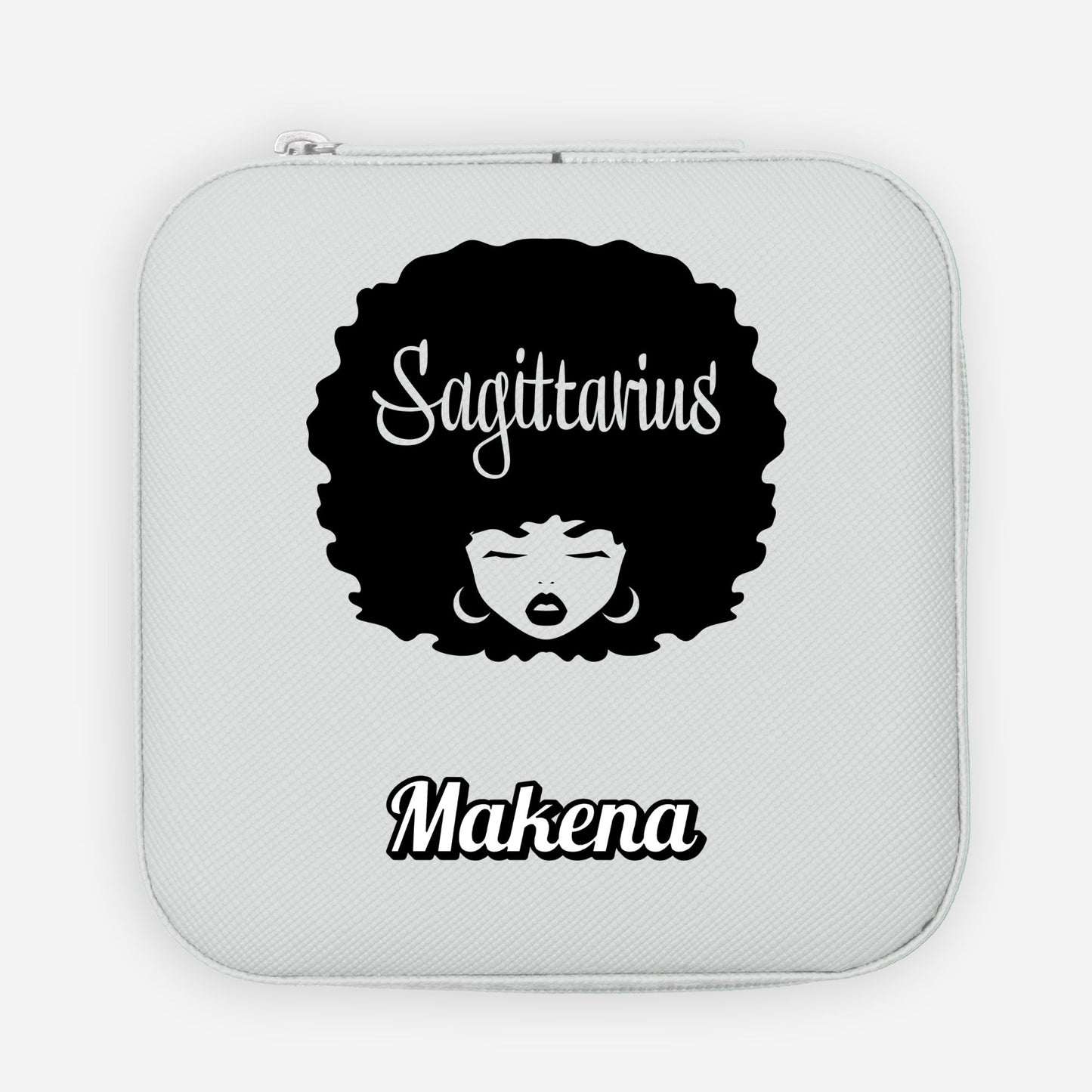 Personalized Jewelry Travel Case - Sagittarius