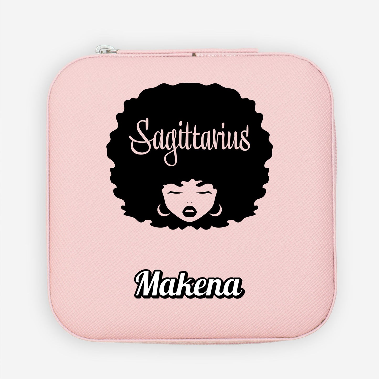 Personalized Jewelry Travel Case - Sagittarius