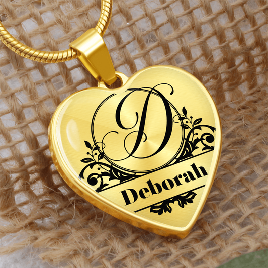 Luxury Heart Necklace - Personalized