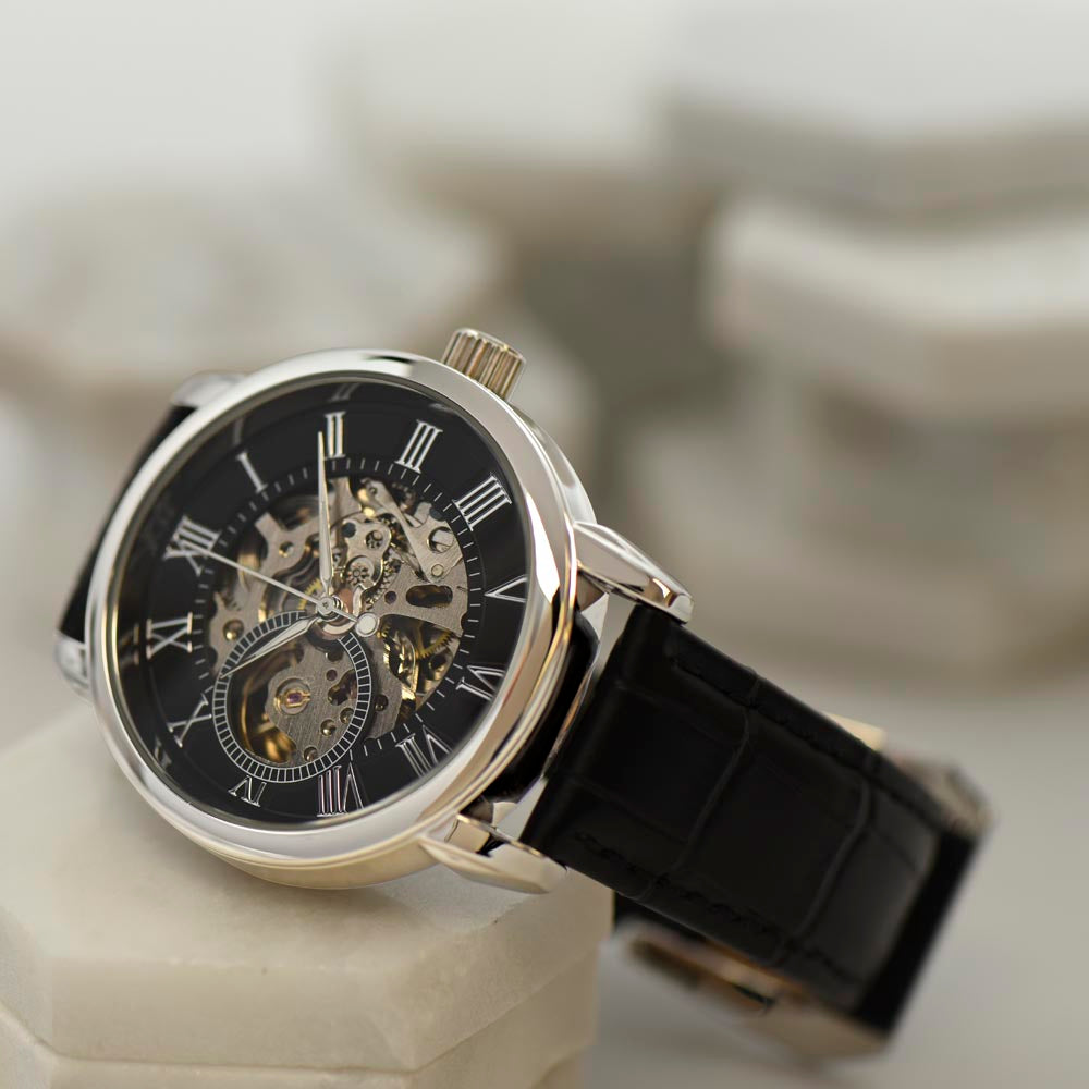 Luxury Openwork Men's Watch