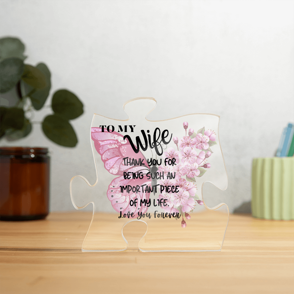 Important Piece - Acrylic Puzzle Plaque