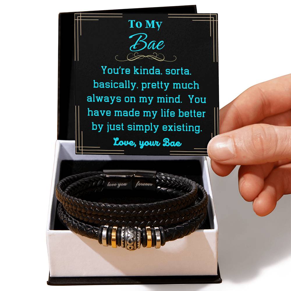 Love You Forever Bracelet - To My Bae