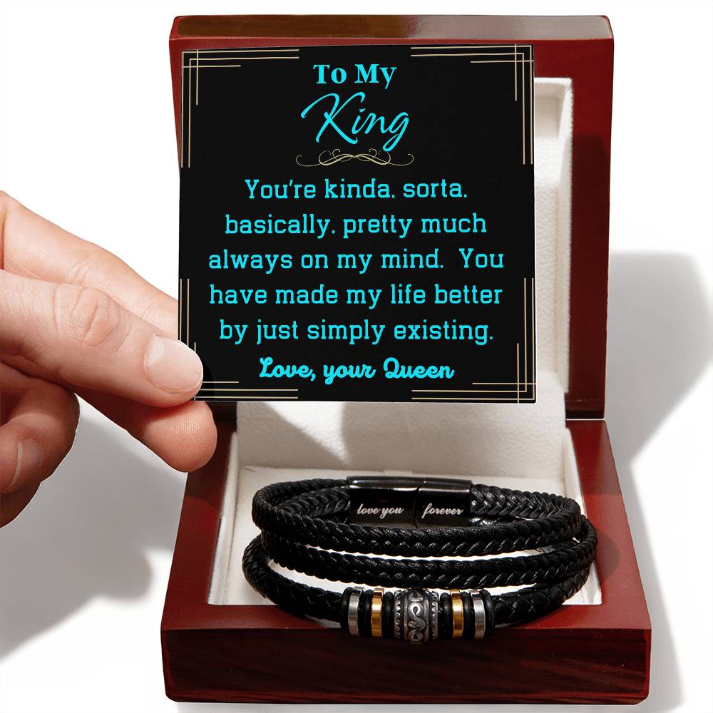 Love You Forever Bracelet - To My King