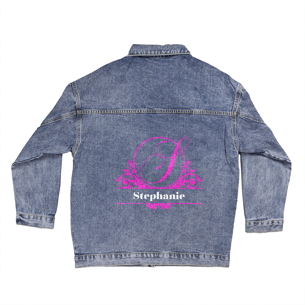 Woman's Denim Jacket - Personalized