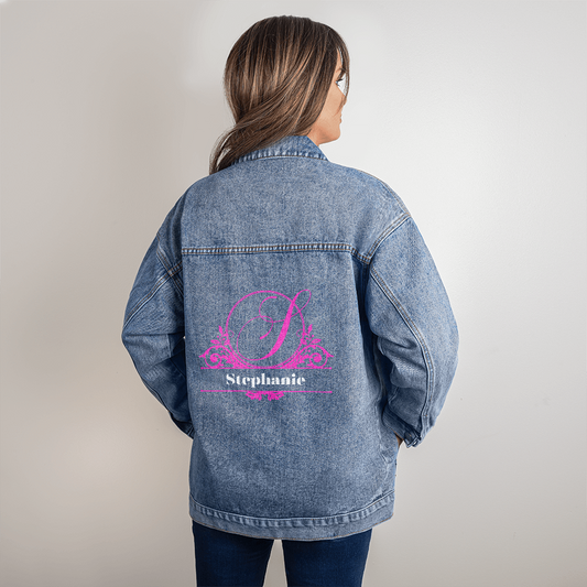 Woman's Denim Jacket - Personalized