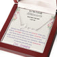 Signature Name Necklace - To My Lovely Granddaughter