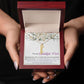 Vertical Name Necklace - To My Beautiful Mom